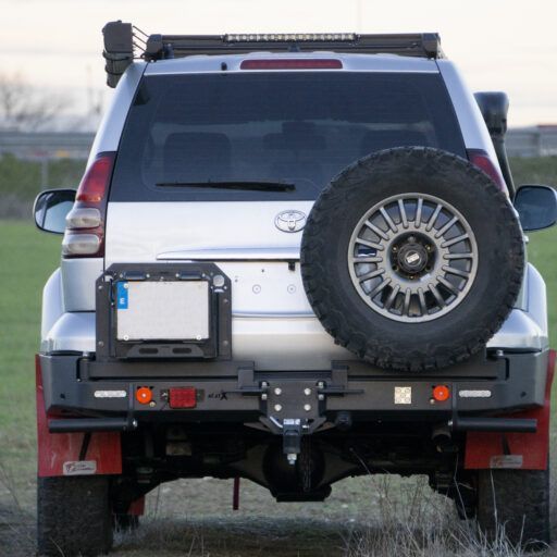 Paragolpes trasero Toyota Land Cruiser 120 2009-2022