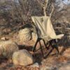 K9 Eezi Awn Folding Chair Gray1