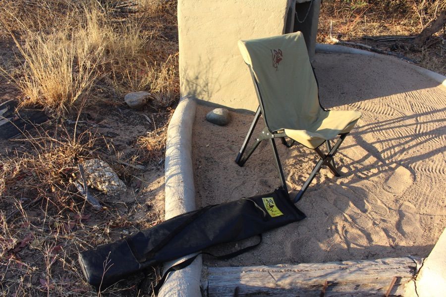 K9 Eezi Awn Folding Chair Gray3