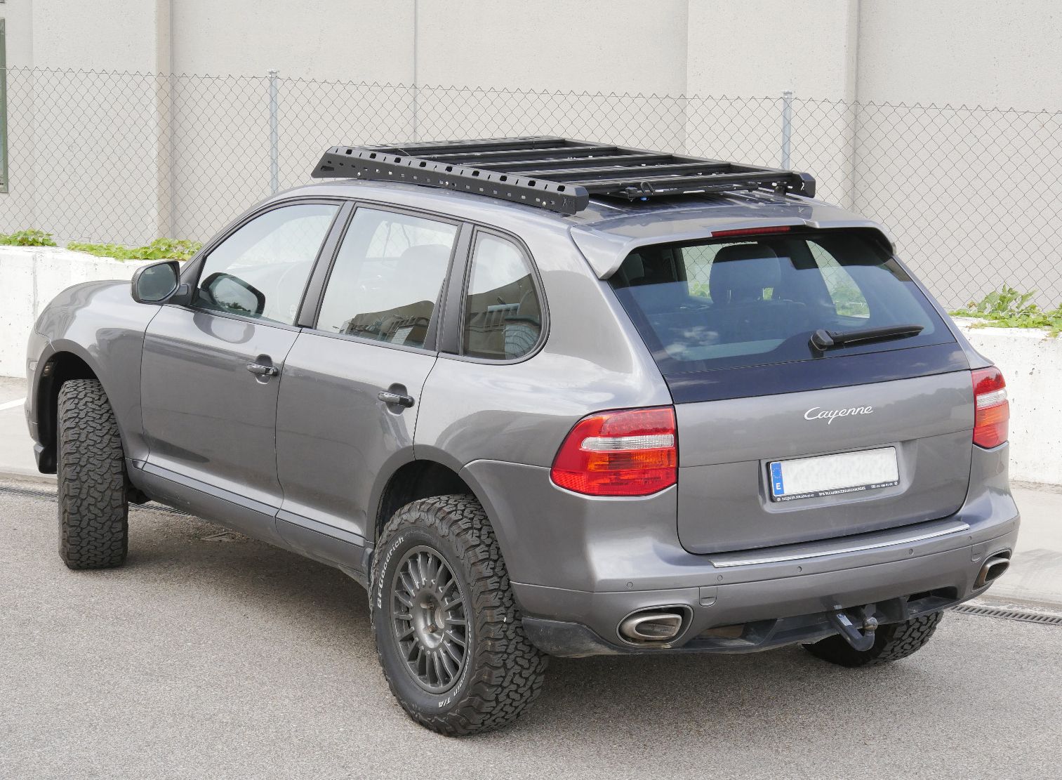 Portapacchi per Porsche Cayene2