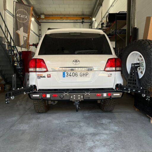 Paragolpes trasero para Toyota Land Cruiser 200