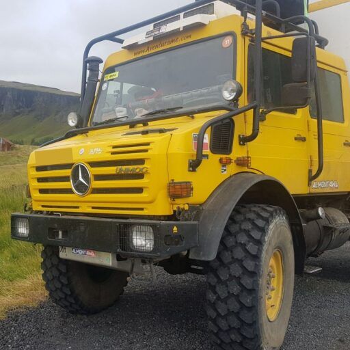 Protección frontal Mercedes Benz UNIMOG 4000-5000