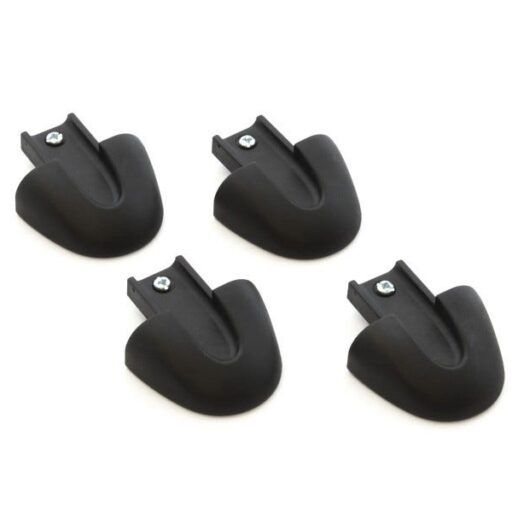 Alternative view of Track End Caps with Screw / Set of 4