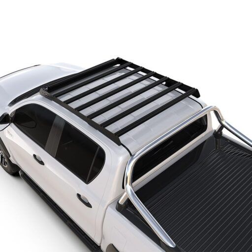 Alternative view of Toyota Hilux Double Cab (2016-Current) Slimsport Roof Rack Kit / Light Bar Ready