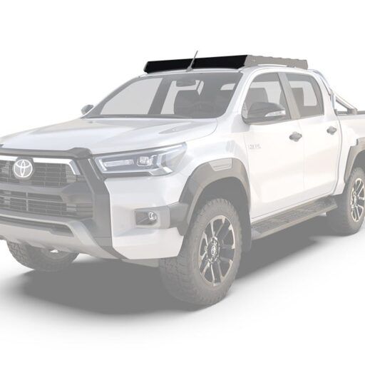 Alternative view of Toyota Hilux H48 DC (2022-Current) Slimsport Rack Wind Fairing