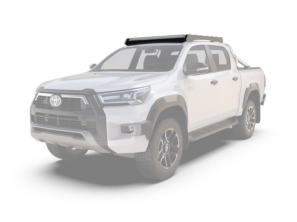 Toyota Hilux H48 DC (2022-Current) Slimsport Rack 40" Light Bar Wind Fairing - Imagen 2