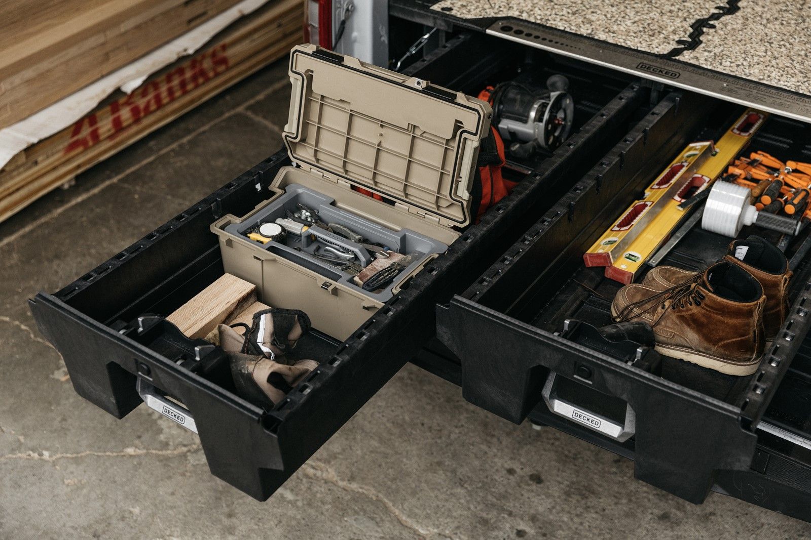 Decked Cargo Van Gen2 Schubladen für Mercedes Vito4