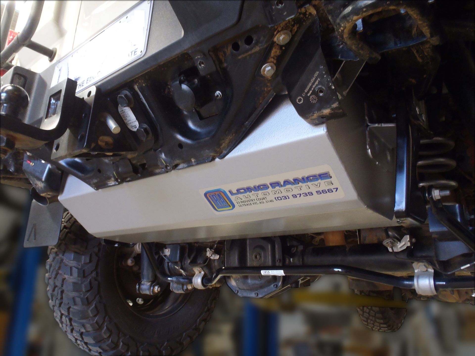 Zusätzlicher LRA 68-Liter-Kraftstofftank für Ineos Grenadier Diesel