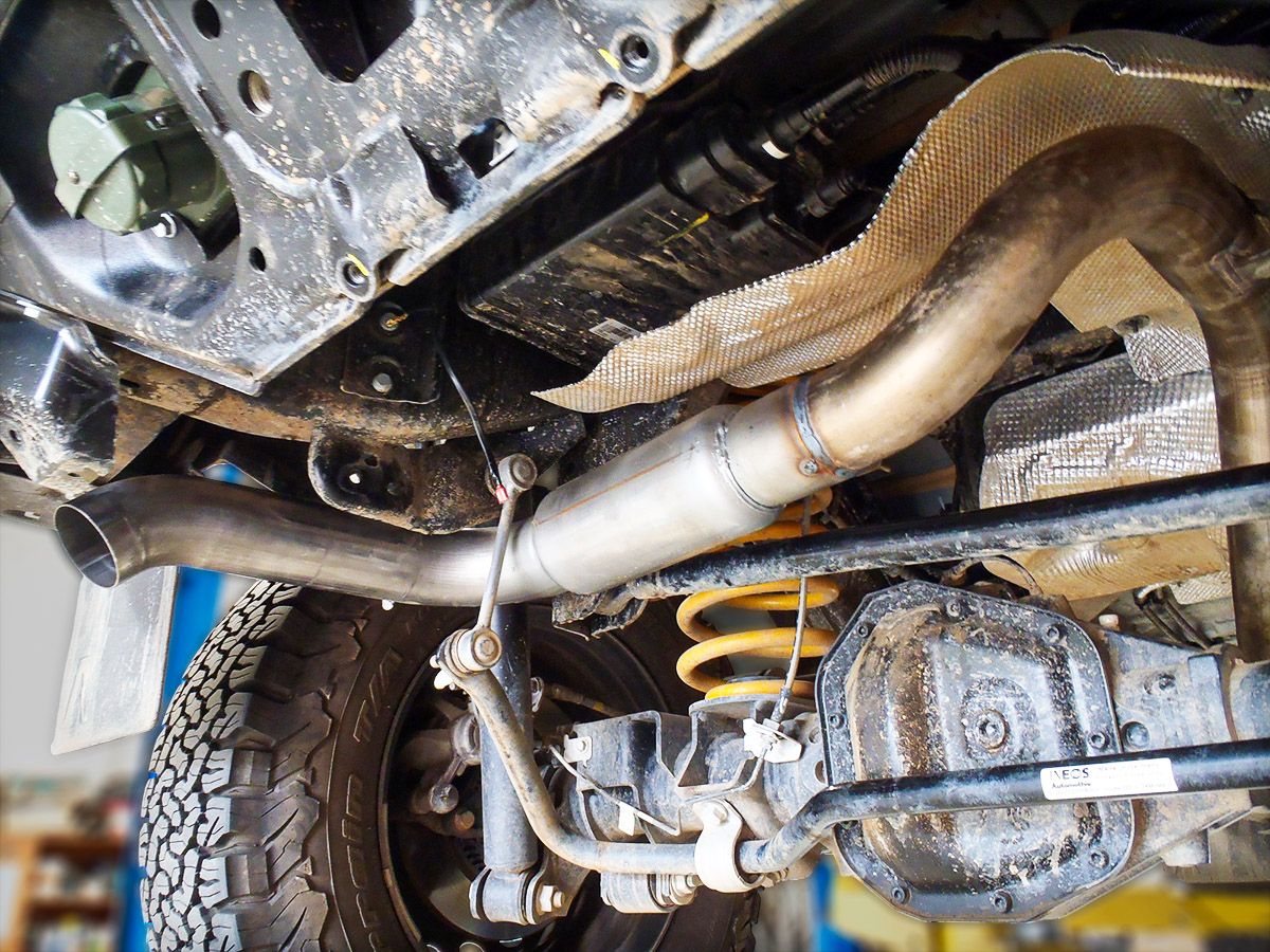 Depósito adicional LRA 90 L para Ineos Grenadier de gasolina3