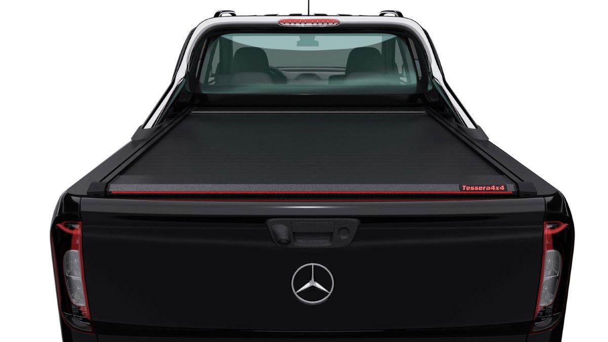 TESSERA ROLL+ Blind, kompatibel mit dem OEM Mercedes X-Klasse 2017+ DC1 Überrollbügel