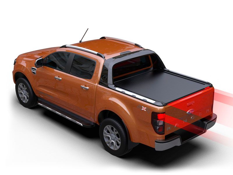 TESSERA ROLL+ Blindabdeckung für Wildtrak Fiberglas-Radlauf Ford Ranger 2012-2022 DC