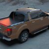 TESSERA ROLL+ Blindabdeckung für Wildtrak Fiberglas-Radlauf Ford Ranger 2012-2022 DC3