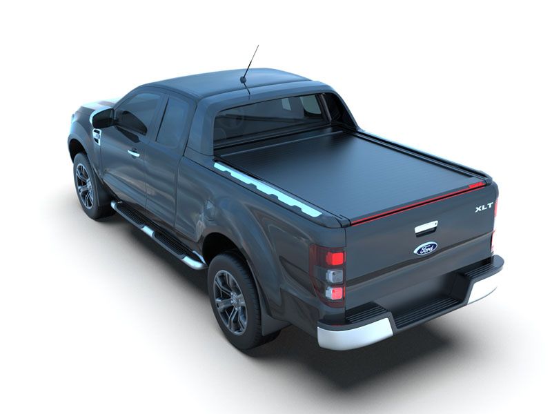 TESSERA ROLL+ Blindabdeckung für Wildtrak Fiberglas-Radlauf Ford Ranger 2012-2022 XC