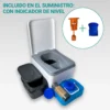 Trelino Evo S Blanco con indicador de nivel