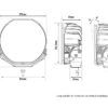 Faro Lazer Sentinel 7 Elite giallo 4