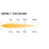 Faro Lazer Sentinel 7 Elite giallo 5