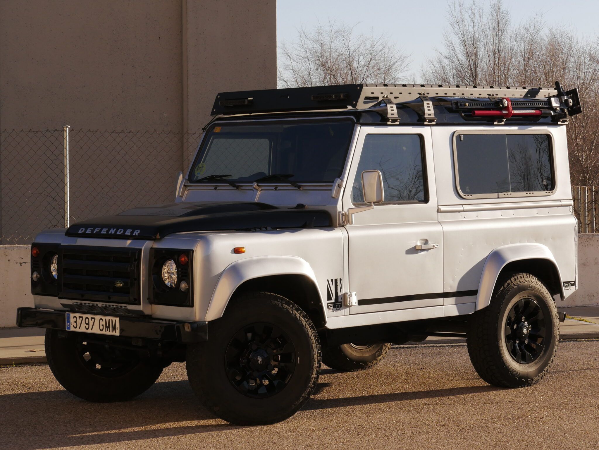 Back Rack For Land Rover Defender Land Rover Defender 90 Roof Rack 1983-2016 - My Overland Shop